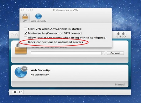آموزش سرویس CISCO VPN برای Mac