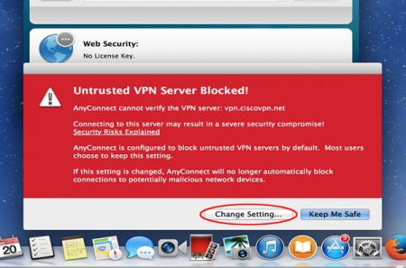 آموزش سرویس CISCO VPN برای Mac