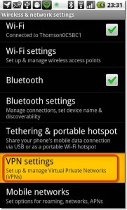 آموزش PPTP برای Android